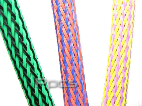 0.125-Inch Pet Power Blends Cable Sleeving – Jester Pattern 1