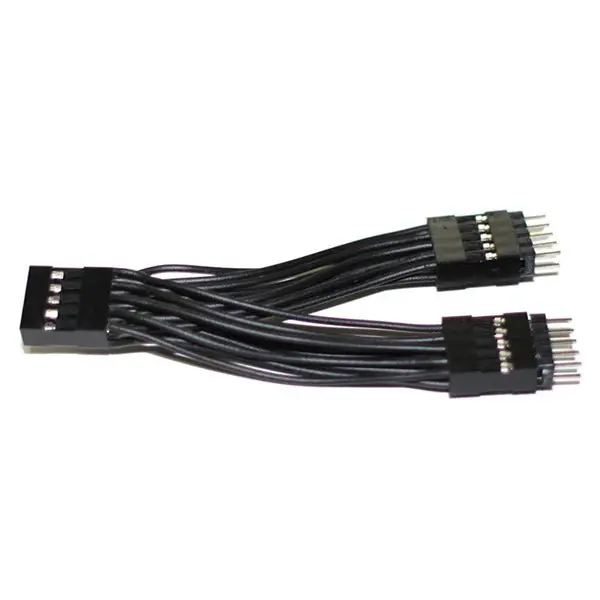 10-Pin Internal Header Y-Splitter – Usb/Ac97/Hd Audio Expansion Cable (5Cm) 1