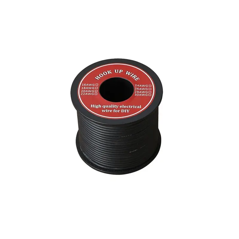 16 Awg Tinned Copper Silicone Wire – Flexible Hook-Up Cable, 3Kv Rated, 12.7A 1