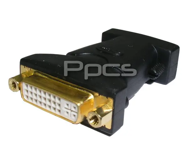 24K Gold-Plated Dvi-D Female To Hd15 Male Video Adapter 1