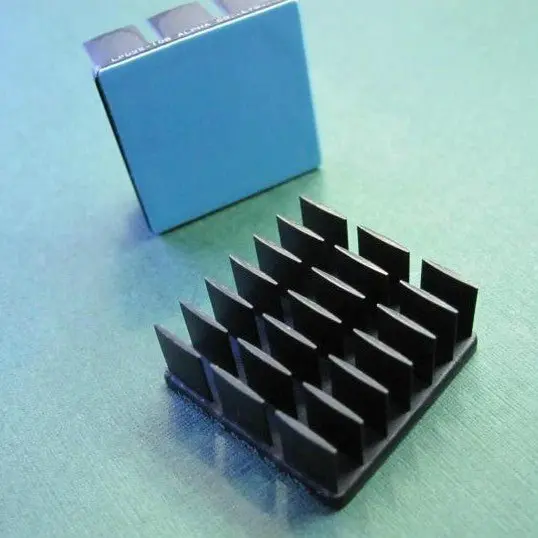 25Mm × 10Mm Square Alpha Heat Sink – Thermal Resistance: 17.8°C/W 1