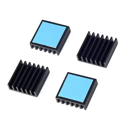 3M 8810 Black Chipset Heat Sink – 20 × 20 × 6 Mm 1