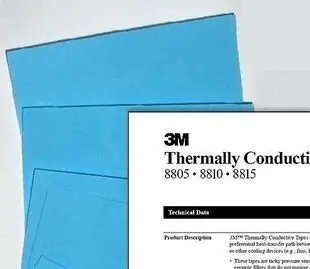 3M 8810 Thermally Conductive Adhesive Tape – 25 × 25 Mm Sheets 1