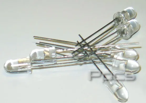 5Mm Pure Red High-Brightness Leds 1