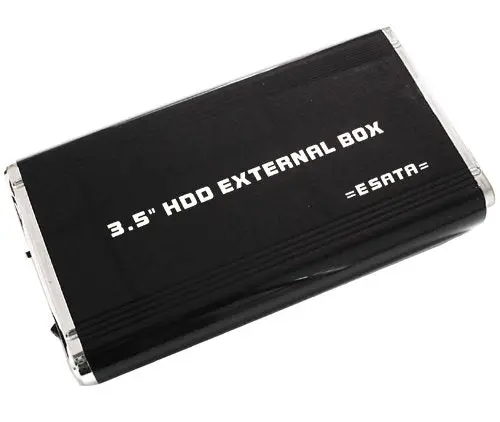A.C. Ryan Alubox Usb 2.0 & Firewire Hard Drive Enclosure – Black Aluminum Chassis 1