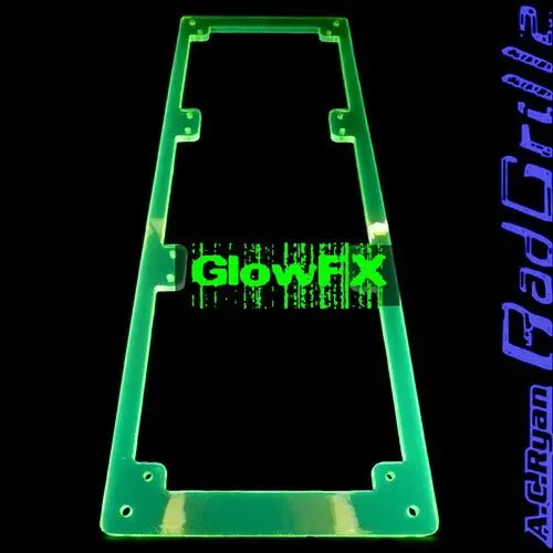 A.C. Ryan Glowfx 3X120Mm Acrylic Light Panel Kit – Uv-Green Illumination 1