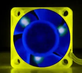 Ace 40×20Mm Dual-Color Uv Led Fan – Yellow & Blue Glow 1