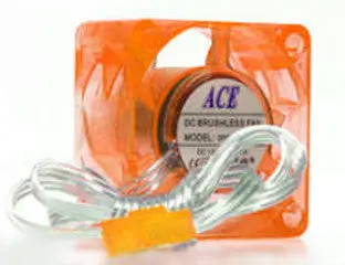 Ace 40×20Mm Uv Glow Fan – Vibrant Orange Illumination 1