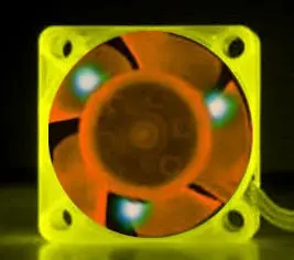 Ace 40×20Mm Uv Led Fan – Yellow & Orange Glow 1