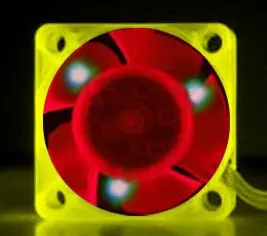 Ace 40×20Mm Uv Led Fan – Yellow & Red Dual Glow 1