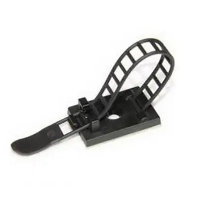 Adjustable Black Cable Organizer Clamp – 64 Mm Length 1