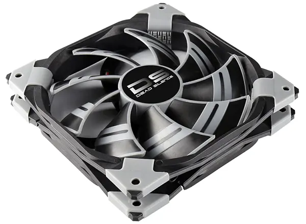 Aerocool Dead Silence Ds-120 120Mm Quiet Case Fan – Matte Black 1