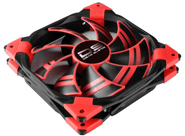 Aerocool Dead Silence Ds-120 120Mm Quiet Case Fan – Red Led 1