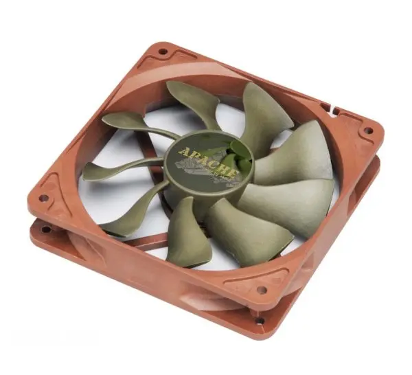 Akasa Apache S-Flow Pwm 120Mm Camouflage-Themed Case Fan 1