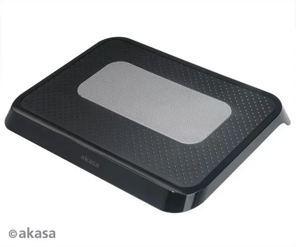 Akasa Aries Laptop Cooling Pad – Sleek Black Design 1