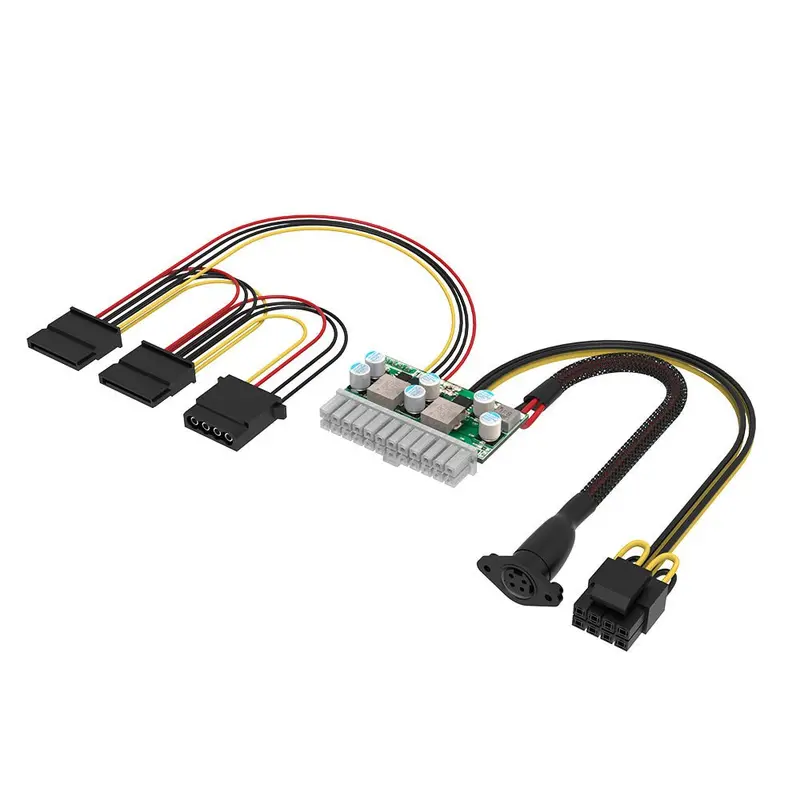 Akasa Compact Power 200 – 200W Dc-To-Dc Atx Psu Adapter With 4-Pin Din Connector 1