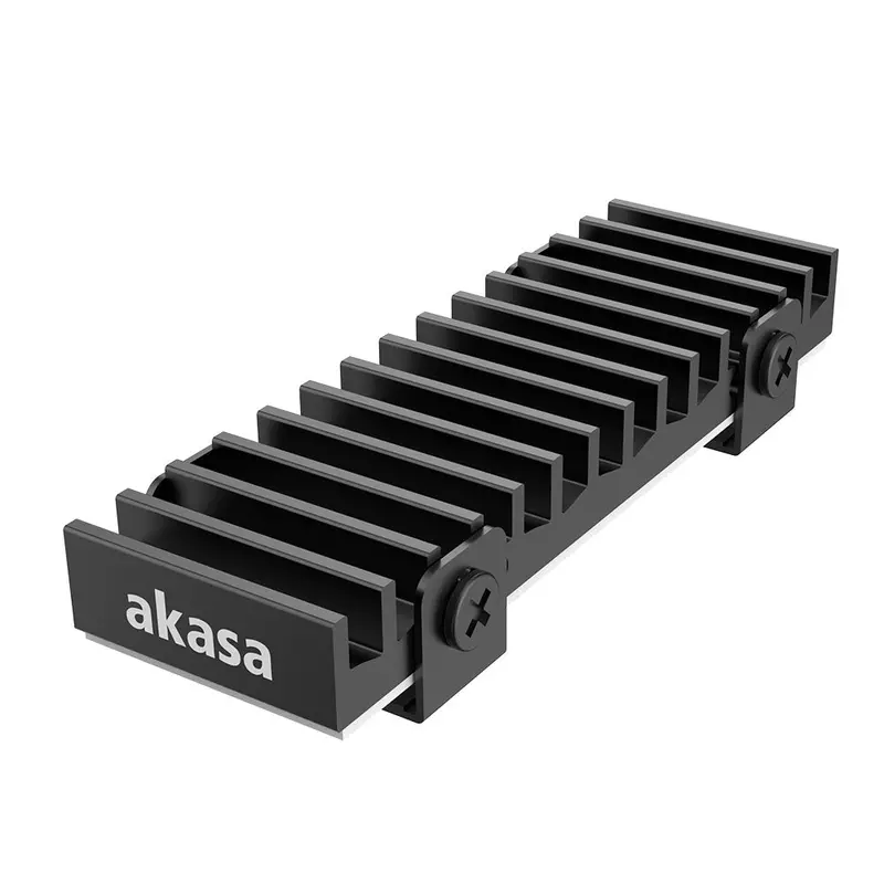 Akasa Gecko Pro – Passive M.2 Nvme & Sata Ssd Cooling Solution 1