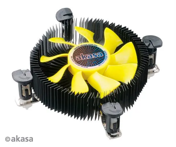 Akasa K25 Ultra-Slim Cpu Cooler – Optimized For Mini-Itx & Micro-Atx Builds 1
