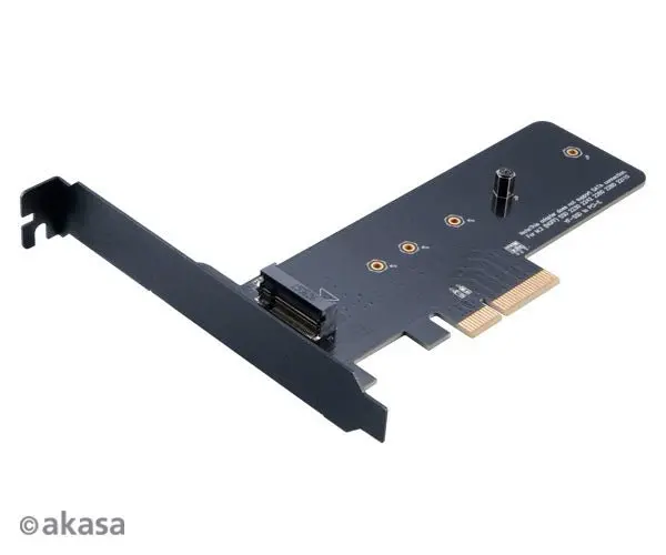 Akasa M.2 Ssd To Pcie X4 Adapter Card (Nvme/Sata) 1