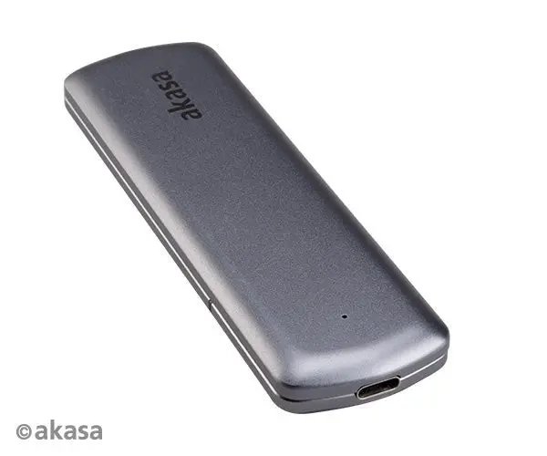 Akasa Portable M.2 Nvme/Sata Ssd Enclosure – Aluminum Usb 3.2 Gen 2 Housing 1