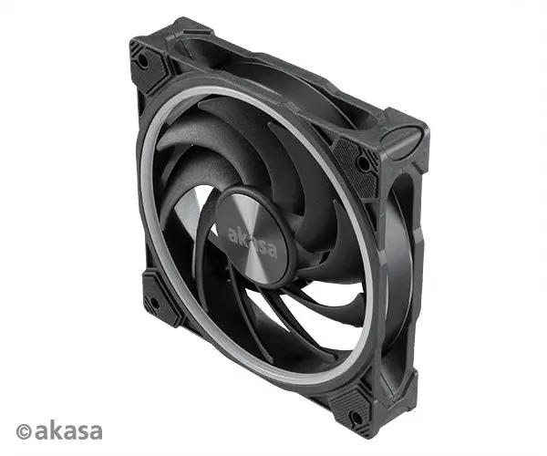 Akasa Soho Ar Black Addressable Rgb Case Fan 1