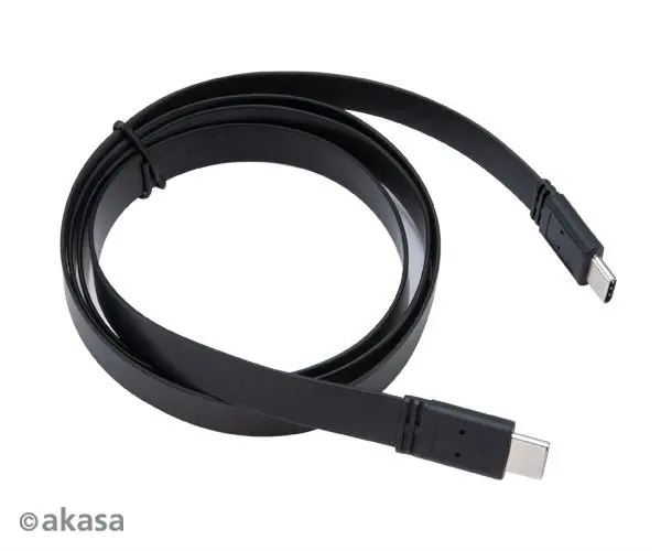Akasa Ultra-Slim Usb 3.1 Gen 2 Type-C To Type-C Cable 1