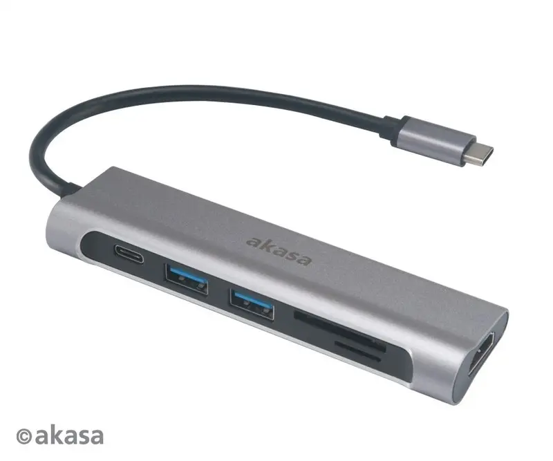 Akasa Usb 3.1 Type-C 6-In-1 Docking Station 1