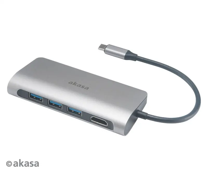 Akasa Usb 3.1 Type-C 8-In-1 Docking Station 1