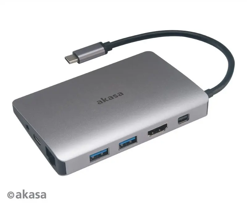 Akasa Usb 3.1 Type-C 9-In-1 Docking Station 1