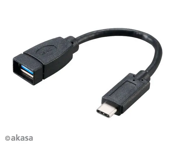 Akasa Usb 3.1 Type-C To Usb-A Adapter Cable – 15 Cm 1