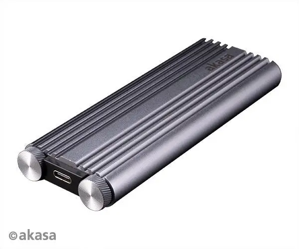 Akasa Usb 3.2 Gen 2X2 Enclosure – Aluminum M.2 Nvme Ssd To Type-C 1