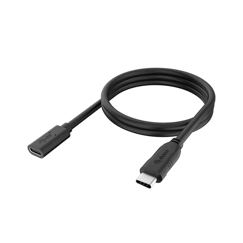Akasa Usb 3.2 Gen 2X2 Type-C Extension Cable – 10Gbps Male-To-Female 1