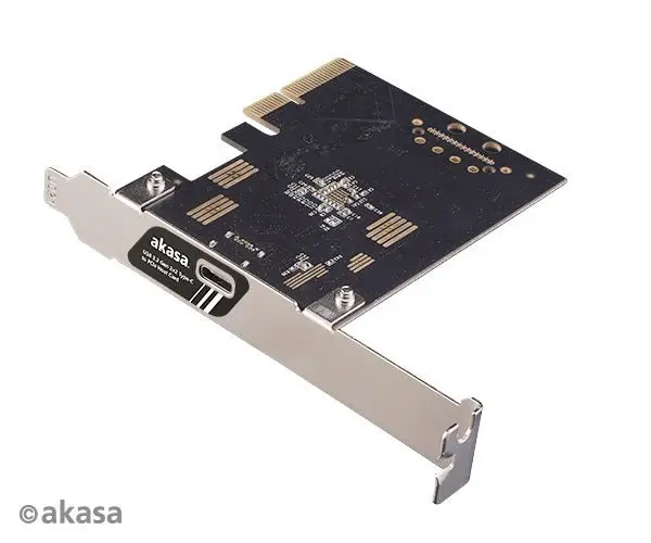 Akasa Usb 3.2 Gen 2X2 Type-C Pcie Host Expansion Card 1