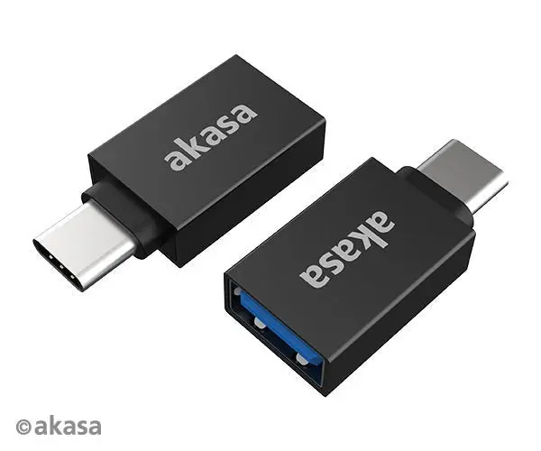 Akasa Usb-C Male To Usb-A Female Adapter 1
