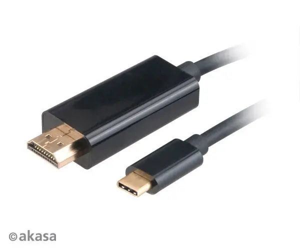 Akasa Usb-C To Hdmi Active Adapter Cable – 1.8M 1