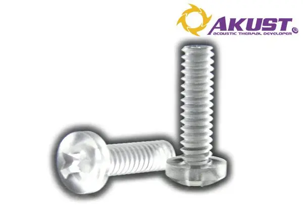 Akust Stainless Steel #6-32 × 12.7Mm Screw – Rust-Resistant 1