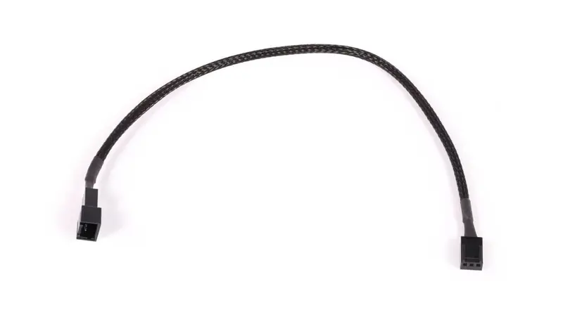 Alphacool 3-Pin Fan Extension Cable – 30Cm Compact Length For Tight Spaces 1