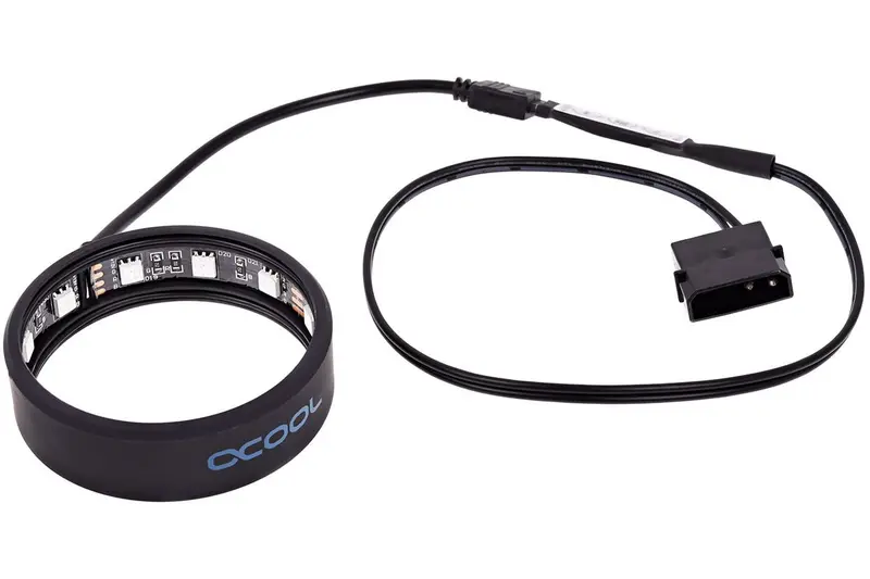 Alphacool Aurora 60Mm Rgb Led Ring – Addressable Light Accent 1
