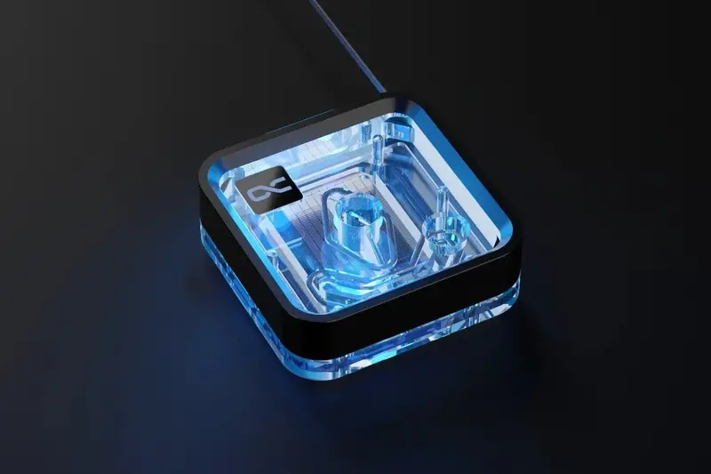 Alphacool Core 1 Lt Aurora – Rgb-Ready Acrylic Reservoir/Pump Combo 1