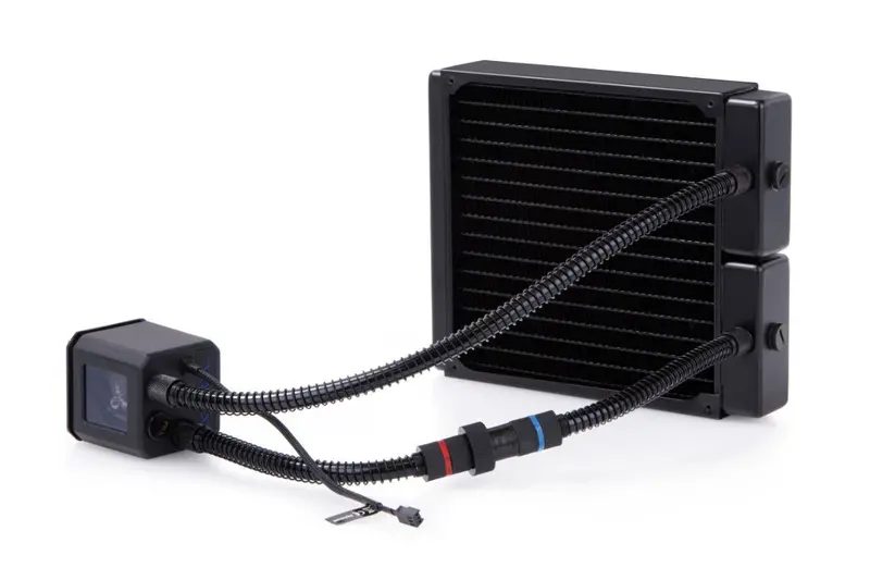 Alphacool Eisbaer 200 All-In-One Cpu Cooler – Matte Black Design 1