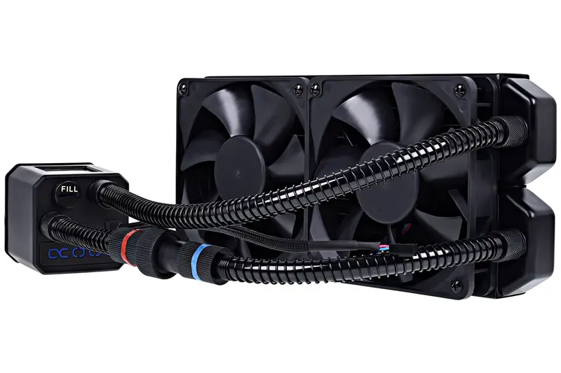 Alphacool Eisbaer 240Mm Black Aio Cpu Liquid Cooler 1