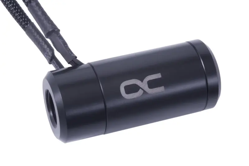 Alphacool Eisbecher Highflow Flow & Temperature Monitor With Rpm Signal Output 1