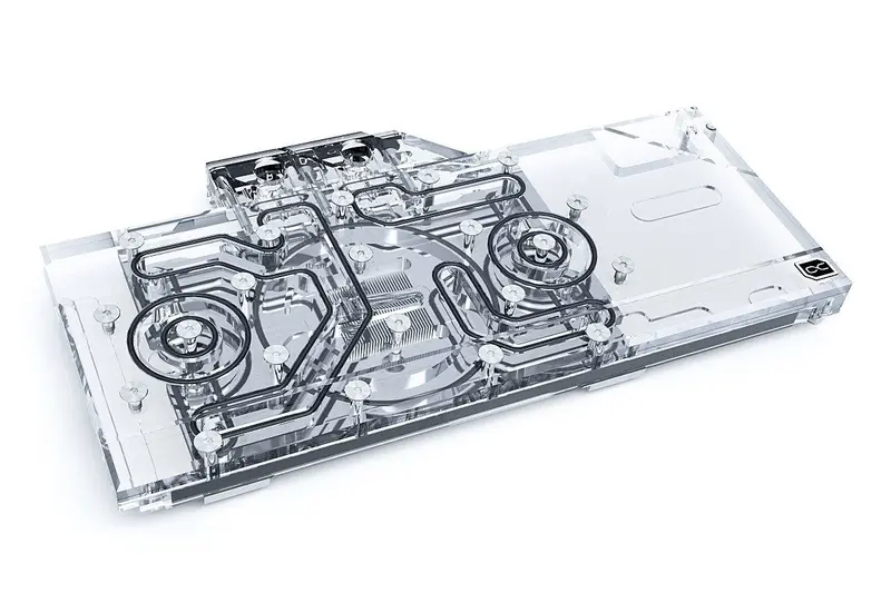 Alphacool Eisblock Aurora Acrylic Gpu Water Block For Amd Radeon Rx 6800/6800Xt/6900Xt (Reference Design, Includes Backplate) 1