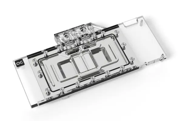 Alphacool Eisblock Aurora Acrylic Water Block For Amd Radeon Rx 7900 Xt Reference Gpu With Backplate 1