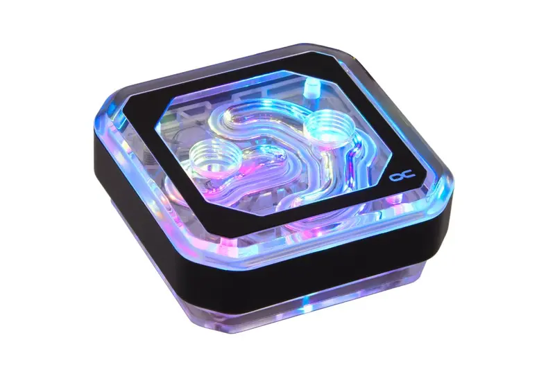 Alphacool Eisblock Xpx Aurora Gpu Water Block – Plexiglass Black With Digital Rgb 1