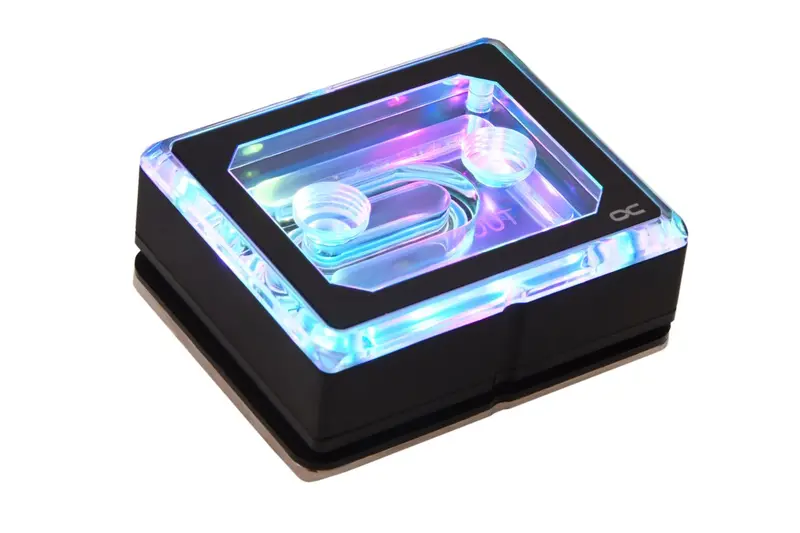 Alphacool Eisblock Xpx Aurora Pro Gpu Water Block – Plexiglass Black Housing With Digital Rgb 1