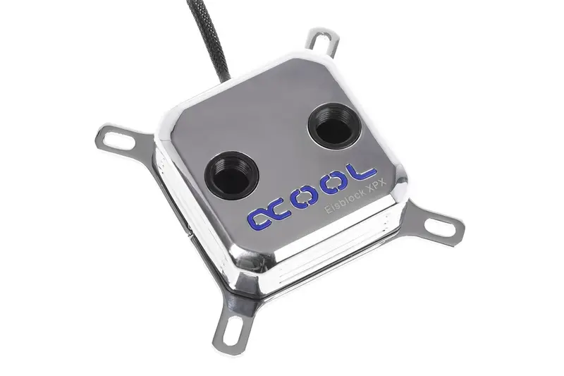 Alphacool Eisblock Xpx Cpu Block – Universal Intel/Amd Fit, Chrome Plated 1