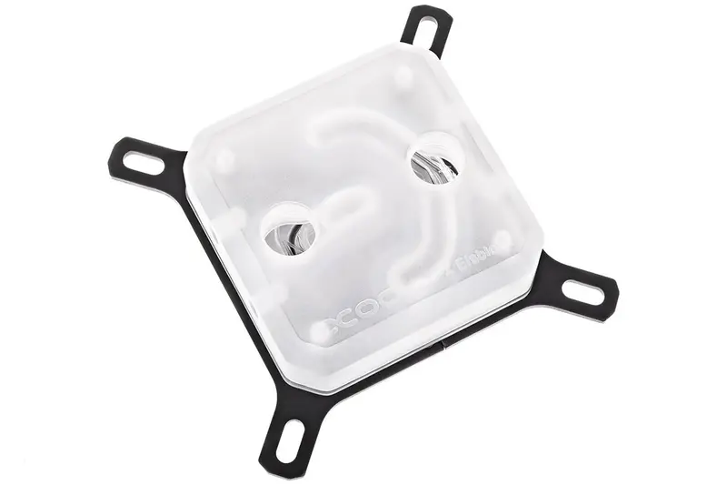 Alphacool Eisblock Xpx Cpu Water Block For Intel & Amd – Satin Clear Finish 1
