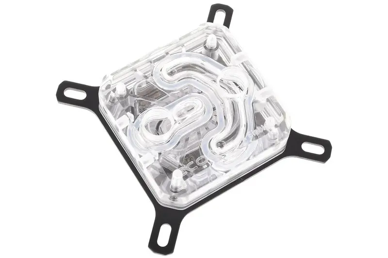 Alphacool Eisblock Xpx Cpu Water Block – Universal Intel/Amd Fit, Polished Clear Acrylic 1