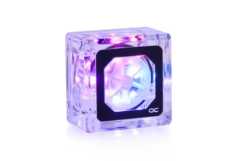 Alphacool Eisfluegel Aurora High-Flow Flow Indicator With Rpm Signal Output 1